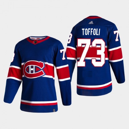Camisola Montreal Canadiens Tyler Toffoli 73 2020-21 Reverse Retro Authentic - Homem